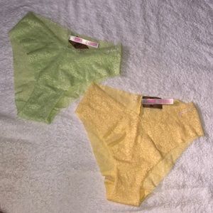2 NWT Victorias secret panties